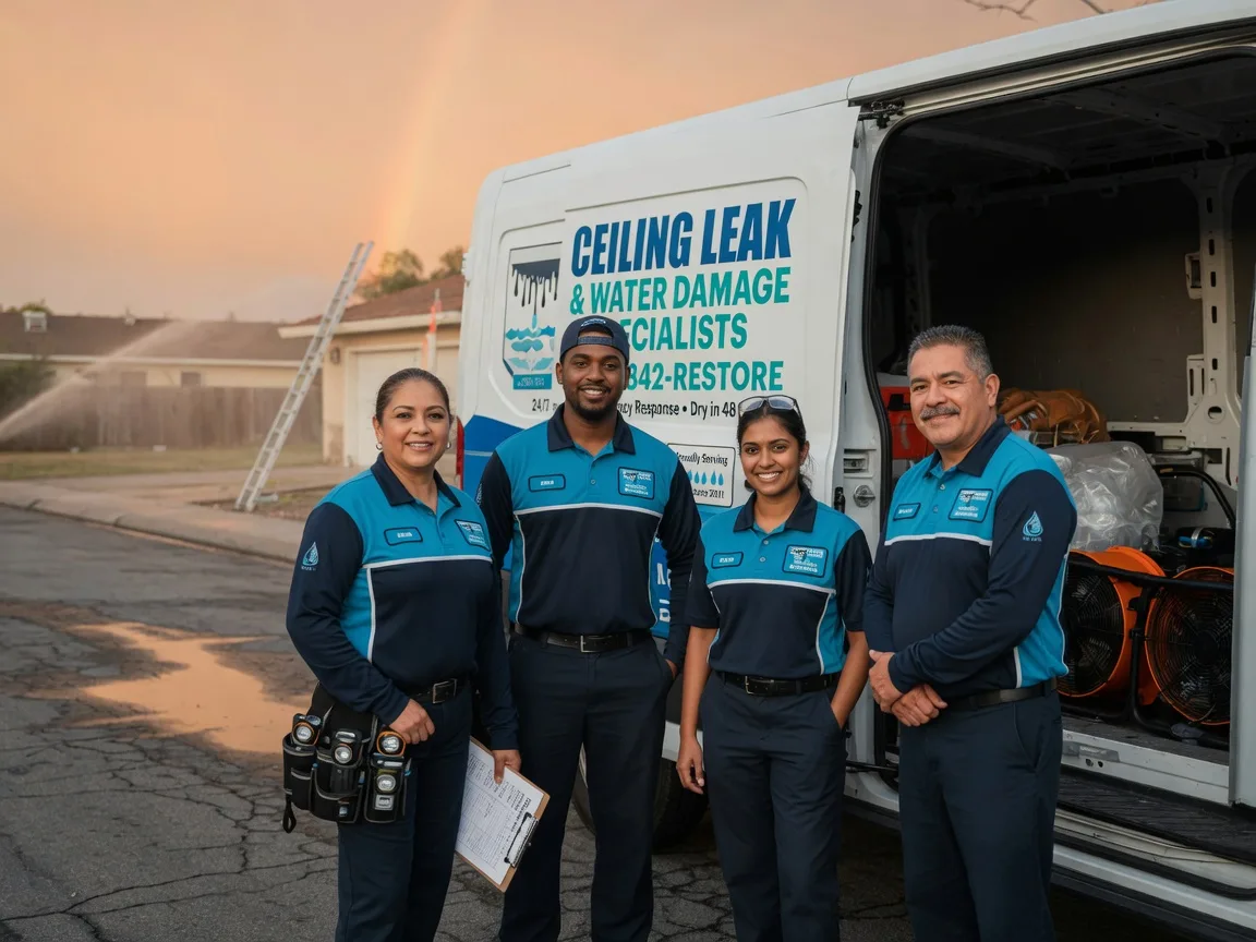 Ceiling Leak Cleanup company in Bluff City, TN